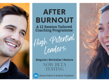 Booking without online payment : After Burnout programme - coaching for High Potential leaders