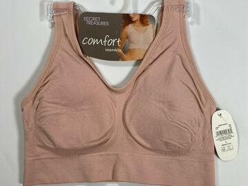 Bulk Lots: Secret Treasures Rose Comfort Seamless Bra Mixed Sizes 20 QTY NEW