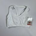 Bulk Lots: Womens Hanes Sport White Sports Bra Small 20 QTY NEW!