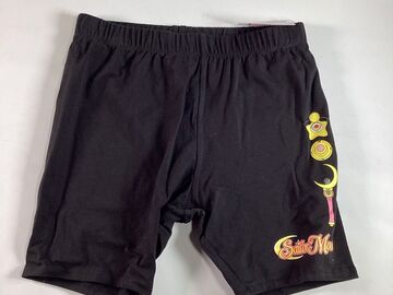 Comprar ahora: Girls Sailor Moon Black Knit Shorts Medium 20 QTY NEW!