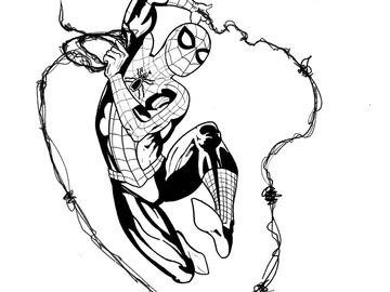 Tattoo design: Spiderman