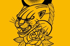 Tattoo design: Panther hands