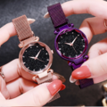 Buy Now: 30 Pcs Ladies Crystal Starry Magnetic Quartz Wristwatches