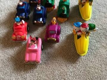 Selling: Disney Pull Back Cars