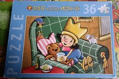 Vente avec paiement en ligne: Puzzle Der kleine König (Le petit roi) 36 Pièces