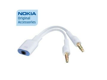 Selling with online payment: Nokia AD-77 audio adapter voip. In white color. Brand new, origin