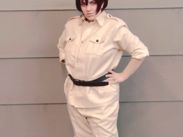 Selling with online payment: Hetalia Romano/South Italy Full Cosplay + Wig