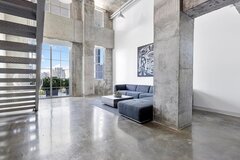 Venues & Services: Modern Daylight concrete Loft with South facing windows