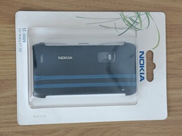 Selling with online payment: Nokia E7-00 CC-3009 case, blue-black