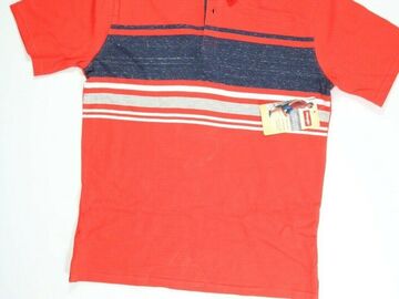 Buy Now: Boys Wrangler Premium Red & Navy Polo Shirt Size XL 20 QTY NEW! 