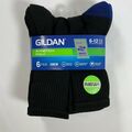 Comprar ahora: Mens Gildan Stretch Black Crew Socks (Shoe Size 6-12) 30 QTY NEW!