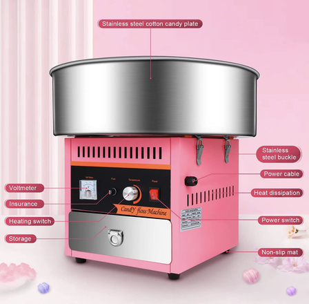 1000W Large Commercial Cotton Candy Machines