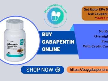 Offering: Buy Gabapentin Online 15% Discount Offer at Buygabapentin.net