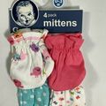 Buy Now: Gerber Multicolor Mittens 0-3M 4 pk 20 QTY NEW!