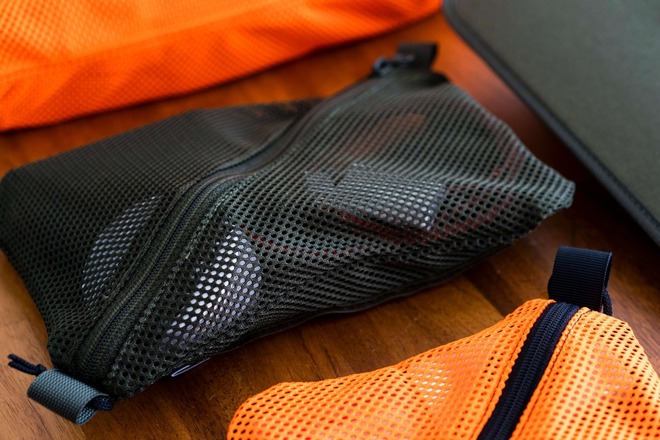 Savotta rolltop mesh bag & trinket pouch säilytyspussit 6 kpl