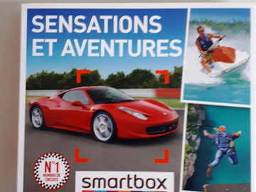 Vente: Coffret Smartbox "Sensation et aventures" (49,90€)
