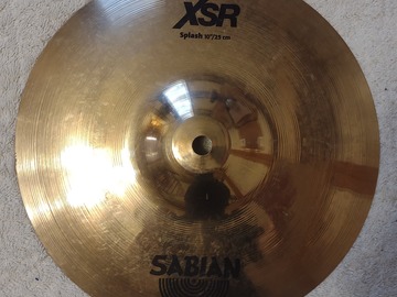 Selling with online payment: Sabian XSR 10" Splash Cymbal