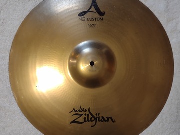 Selling with online payment: Zildjian A Custom 20" Crash Cymbal