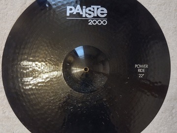 Selling with online payment: Paiste 2000 Color Sound 22" Power Ride Cymbal