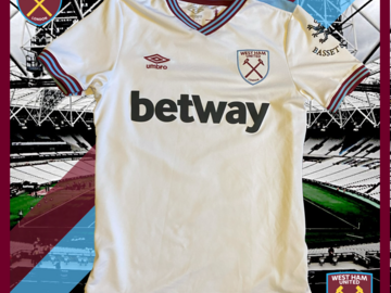 Selling with online payment: West Ham 2019-20 Away Shirt