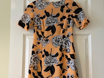 For Sale: Orange floral dress (miss selfridge)