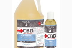 Buy Now: Soothing Touch CBD Nut Free Lite Bath & Body Oil 100 mg - 8 Oz