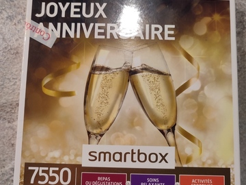 Vente: Coffret Smartbox "Joyeux anniversaire" (29,90€)