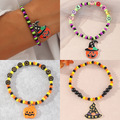 Buy Now: 60Pcs Halloween Pumpkin Beads Bracelets