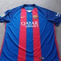 Selling with online payment: FC Barcelona Home Shirt 2016-17 XXL