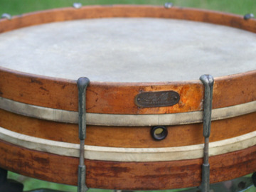 Selling with online payment: 1910-20s Leedy 3x15 solid maple shell orchestra snare drum