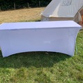 Rent per night (24 hour rental): Foldable pasting table with table cloth 