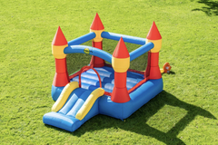 Rent per night (24 hour rental): Happy Hop Bouncy Castle with Slide 