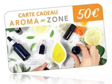 Vente: e-Carte cadeau Aroma Zone (50€)