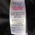 SELL: M&S Black Boys Trousers
