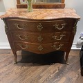Selling: Antique French Inlaid Bombe Commode