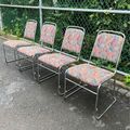 Vendre un article: 7 chaises chromées vintage