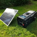 Leier ut (per day): Virta-asema 1500W renkailla + aurinkopaneeli