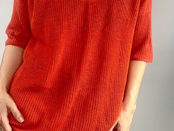 Selling: Drapy Tomato Red Pullover