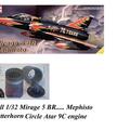 Selling with online payment: Mirage III revell plus exhaust jet