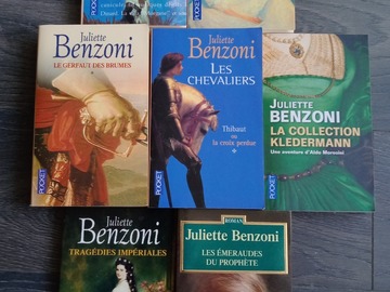Selling: Lot de 7 livres de Juliette Benzoni - Pocket -