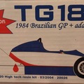 Selling with online payment: TOLEMAN TG183 B FORMULA ONE  1/20th