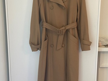 Selling: Camel Wool Trench Coat