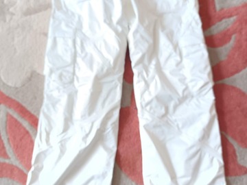 Selling with online payment: Faise Ski Pants, White, Unused