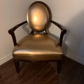 Individual Sellers: Vintage Barbara Barry for Baker Furniture X Back Chair