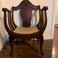 Individual Seller: Antique Curule/Dante/Savonarola Chair