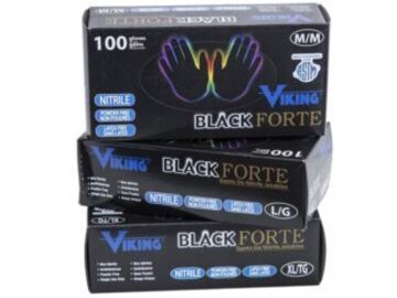  : Viking® Black Forte™ Nitrile Disposable Gloves