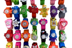 Comprar ahora: 50Pcs Cartoon Animal Children's Quartz Silicone Watches