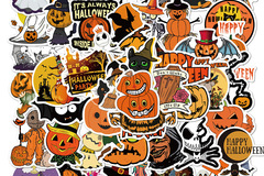 Comprar ahora: 1000X Funny Halloween Ghost Pumpkin Horror Decoration Stickers