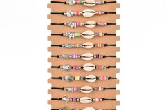 Buy Now: 60Pcs Bohemian Shell Turtle Braided Adjustable Bracelets 