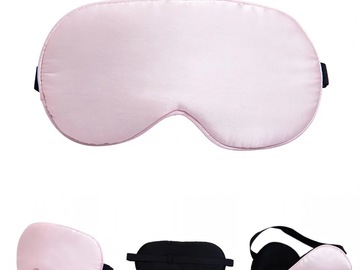 Buy Now: Lot of 34 Silk Sleeping Eye Masks with Silk Bags